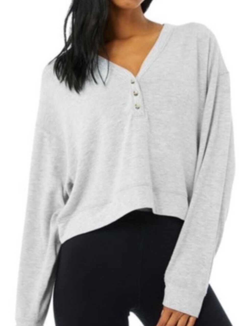 Alolux soho crop Henley